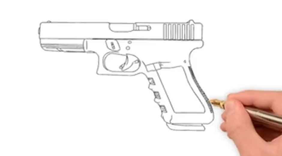 lefty gunplay drawing